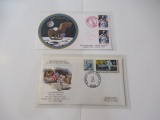 10th/25th Ann. Moon Landing Stamps