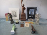 Statue of Liberty Collectibles Box Lot