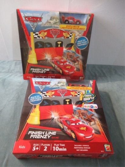 Cars 2 Finish Line Frenzy Game Lot of (2)