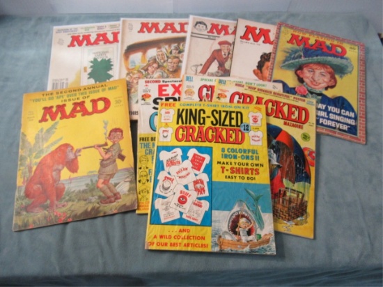 MAD/Cracked Magazine Vintage Lot