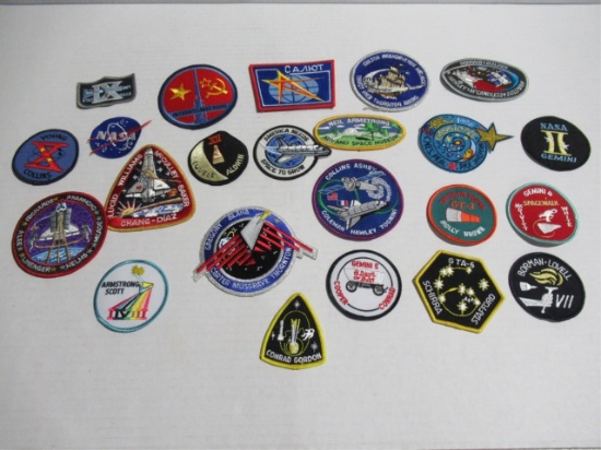 NASA/Space Related Patches Lot