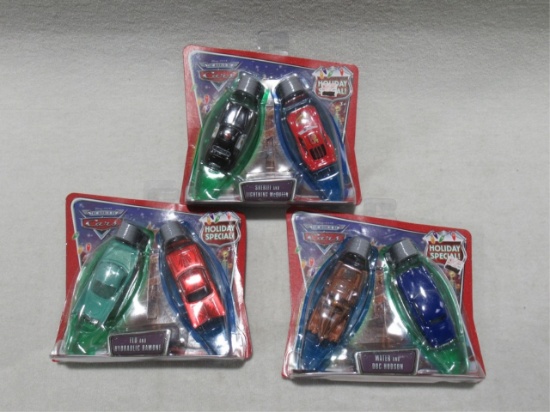 Disney Cars Holiday Special Lot of (3)
