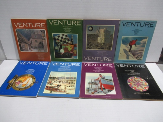 1960s Venture Travel Magazine Lot 3-D Covers