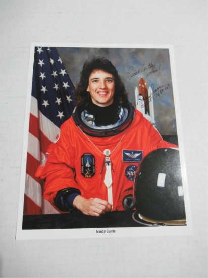 Astronaut Nancy Currie Autographed Photo