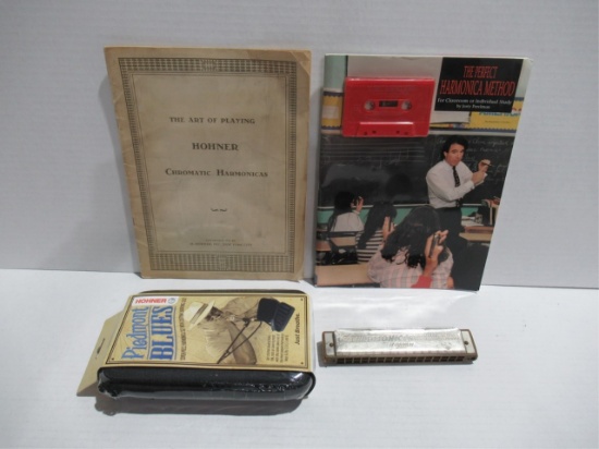 Hohner Harmonica and Guide Lot