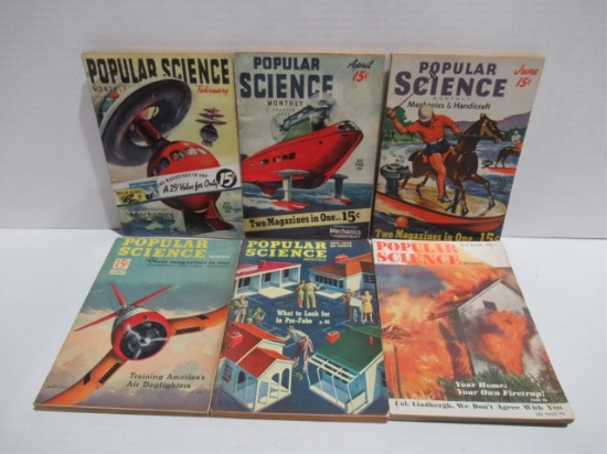 1930s/40s Popular Science Lot