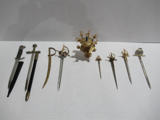 Miniature Swords Lot Bar/Letter Openers
