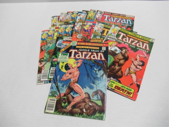 Tarzan Marvel Bronze Group of (16)