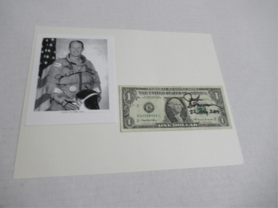 Astronaut Jack Lousma Autograph Lot