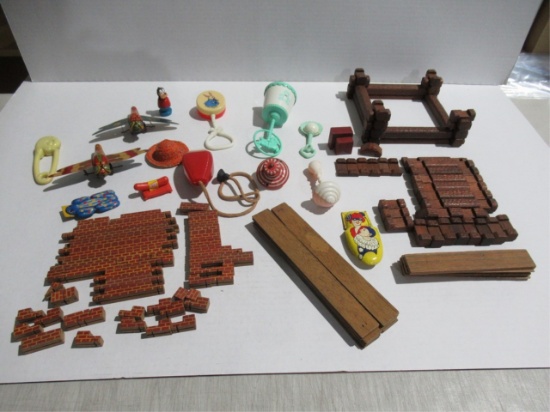 Vintage Collectible Toy Box Lot