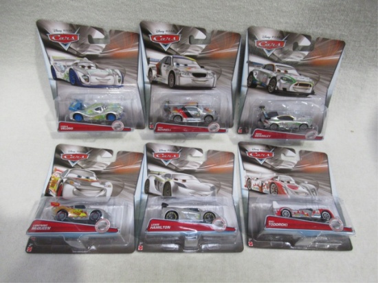 Disney Cars Silver Racer Series Lot