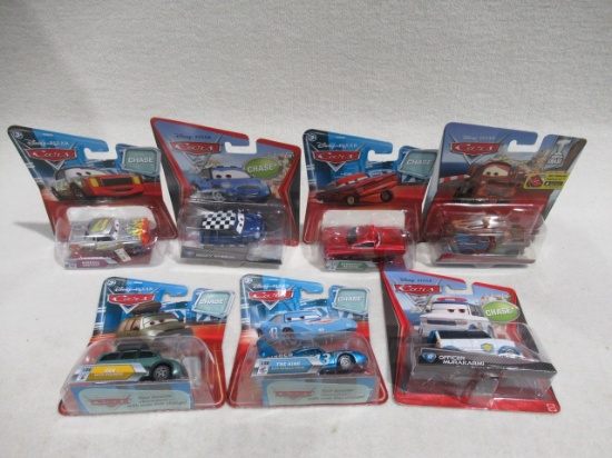 Disney Cars Chase Vehicle Lot of (7)