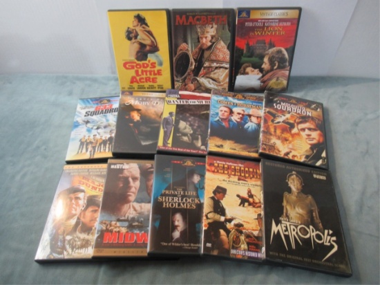 Classic Movies DVD Lot