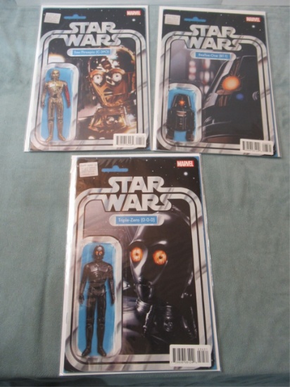 Star Wars Action Figure Variant Cover Lot