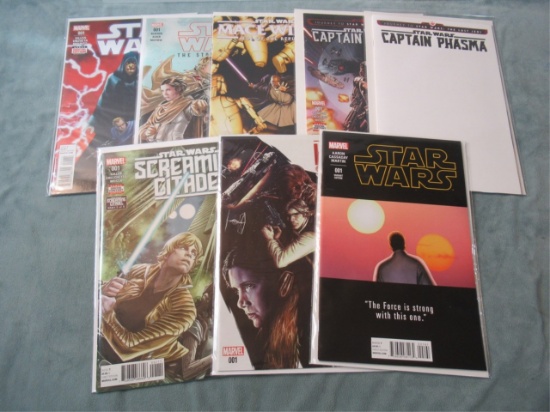 Star Wars #1 Comic Lot of (8)