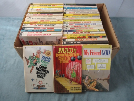 MAD Magazine Paperback Box Lot
