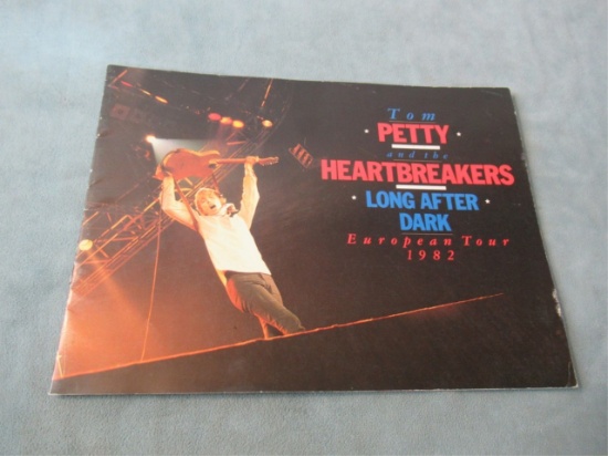 Tom Petty 1982 European Tour Book
