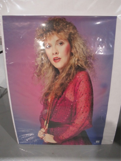 Vintage Stevie Nicks 1980s Personality Poster