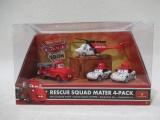 Rescue Squad Mater 4-Pack Cars