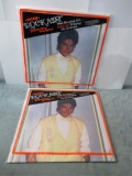 Two Vintage Mini Rock Art Prints Michael Jackson