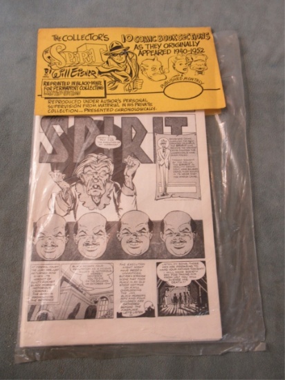 The Spirit 1972 Collectors Pack Will Eisner