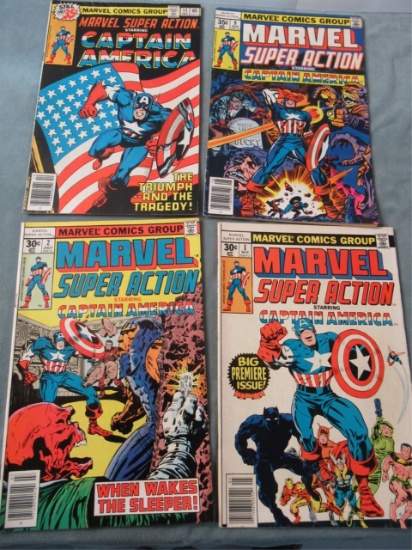 Marvel Super Action #1/2/9/11