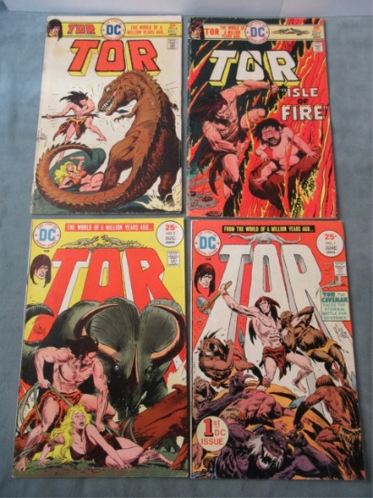 Tor #1-4 DC/Joe Kubert