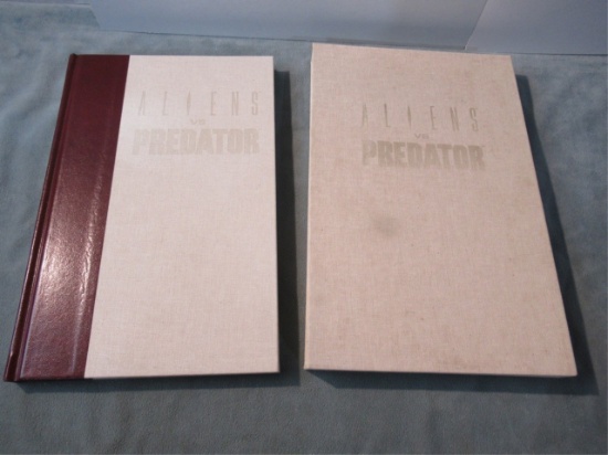 Aliens Vs Predator Signed Slipcase Hardcover