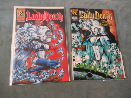 Lady Death #1/2 Red Velvet and Crucible