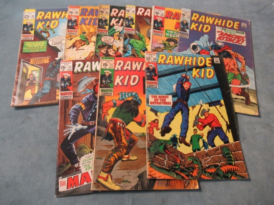 Rawhide Kid Lot of (9) Marvel