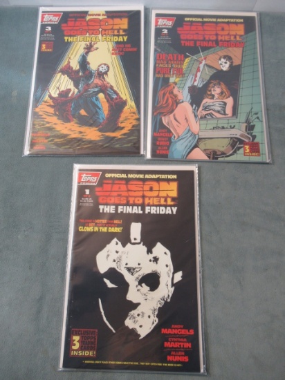 Jason Goes To Hell #1-3/Topps
