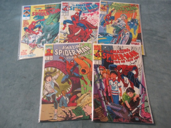 Spider-Man PSA Comic Lot of (5)