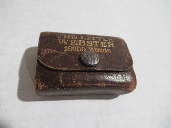 The Little Webster 1920s Dictionary