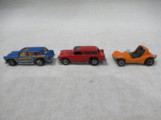 Vintage 60s Hot Wheels Loose Cars Lot of (3)