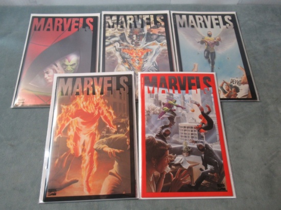 Marvels #1-4 + #0/Alex Ross