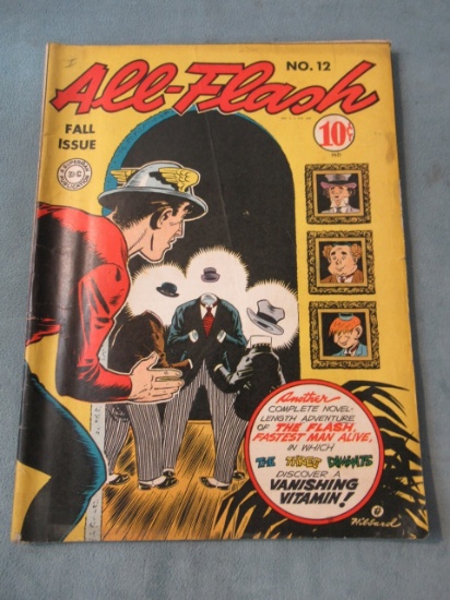 All-Flash #12 (1943) 1st Thinker!