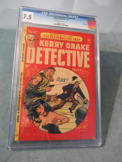 Kerry Drake Detective #24 CGC 7.5 Pre-Code