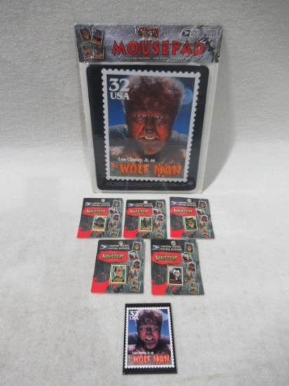 Universal Monsters Stamp Collectibles Lot