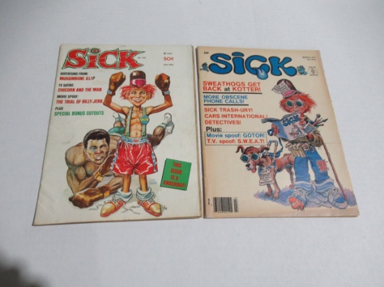 Sick Magazine 1970s Lot