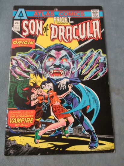 Fright #1: Son of Dracula/Atlas Comics