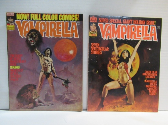 Vampirella Magazine #25 + #58