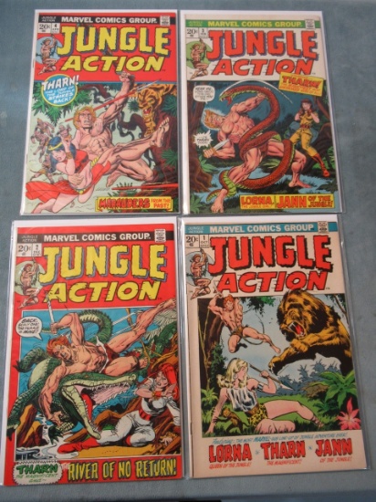 Jungle Action #1-4 (1972) Marvel