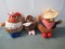 1984 Nestle P. Nutty Plush Lot of (3)