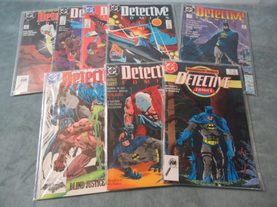 Detective Comics #582 + #598-604