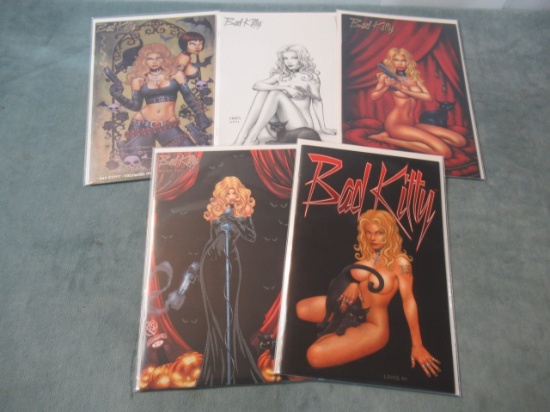 Bad Kitty/Chaos Low Print Variant Cover Lot