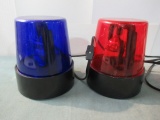 Police Red & Blue Lights Lot of (2)