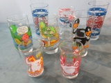 Pop Culture Glassware Lot of (8)