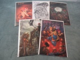 The Haunted/Chaos Low Print Variant Cover Lot