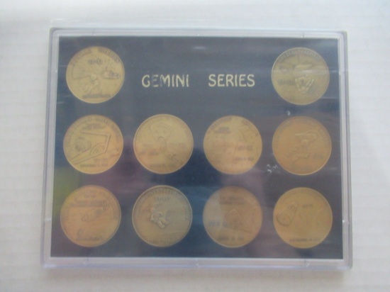 NASA Project Gemini Series Coin Set