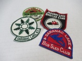 Vintage Bobsled Patch Lot of (4)